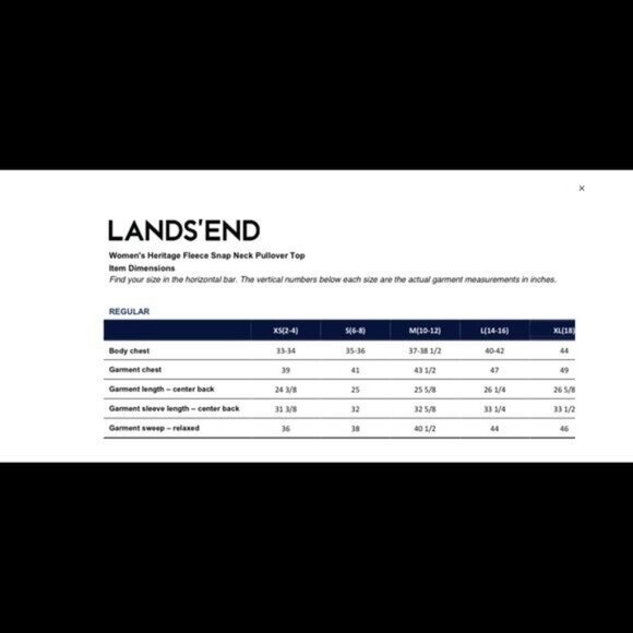 NWT Lands End Womens Fleece Full Zip Jacket Floral Print SMALL New With Tags - Picture 11 of 11